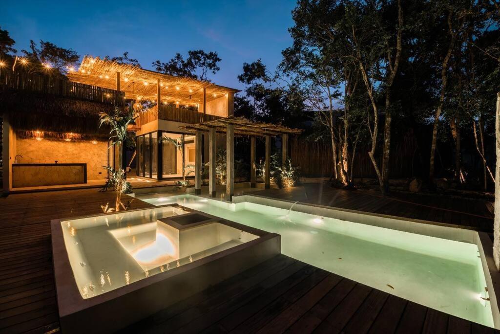 Villa Xuncari In The Heart Of The Jungle Тулум Екстериор снимка