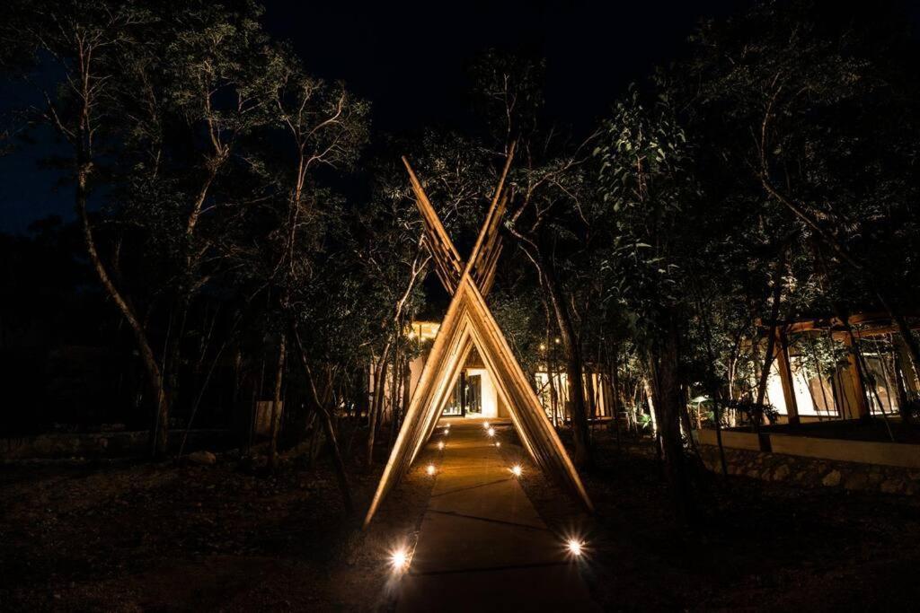 Villa Xuncari In The Heart Of The Jungle Тулум Екстериор снимка