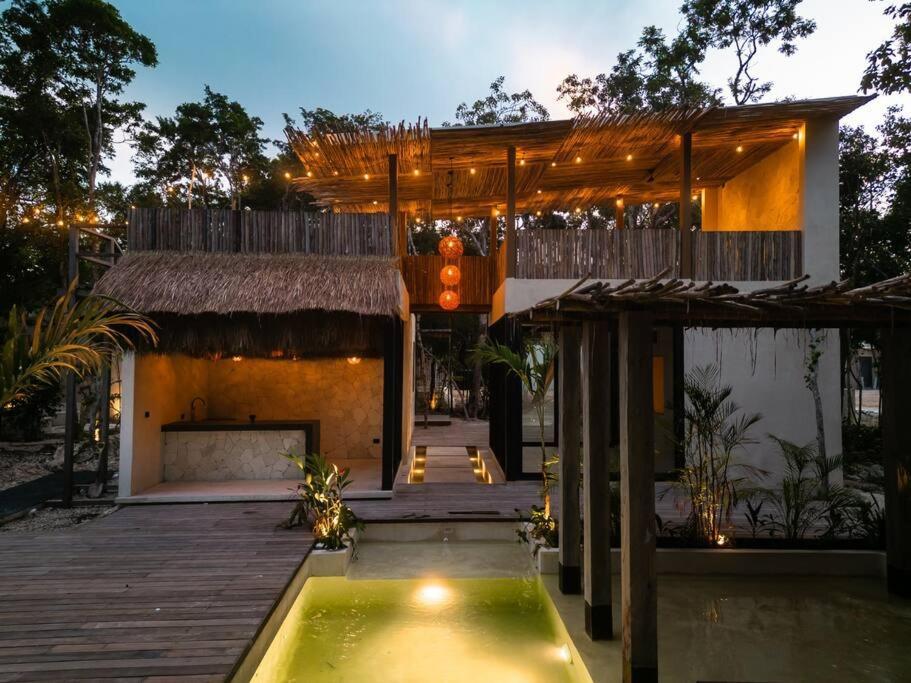 Villa Xuncari In The Heart Of The Jungle Тулум Екстериор снимка