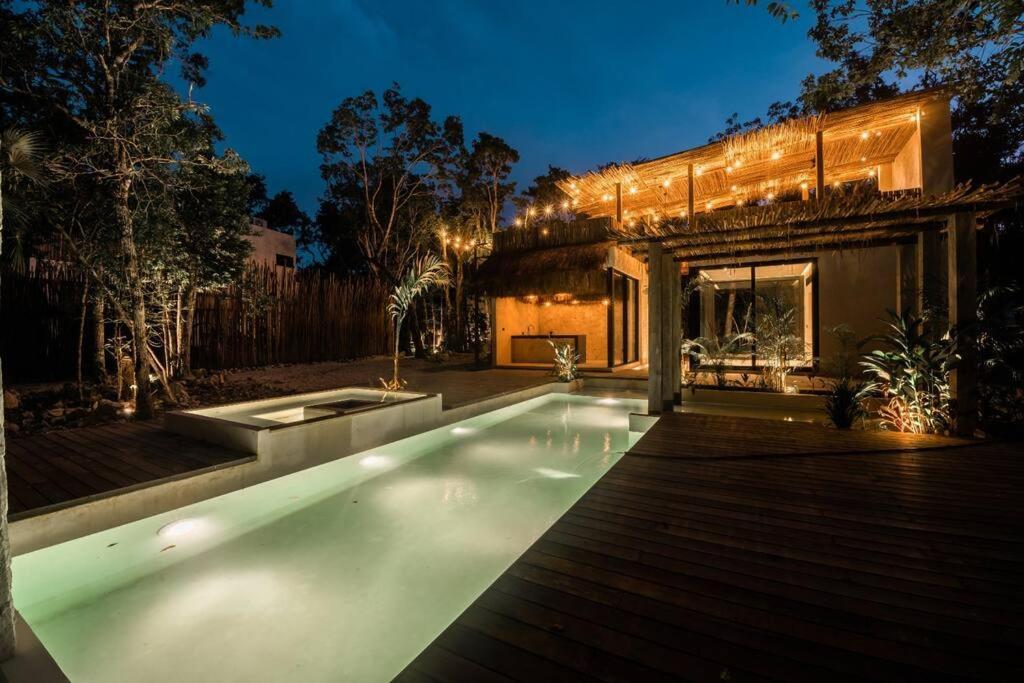 Villa Xuncari In The Heart Of The Jungle Тулум Екстериор снимка